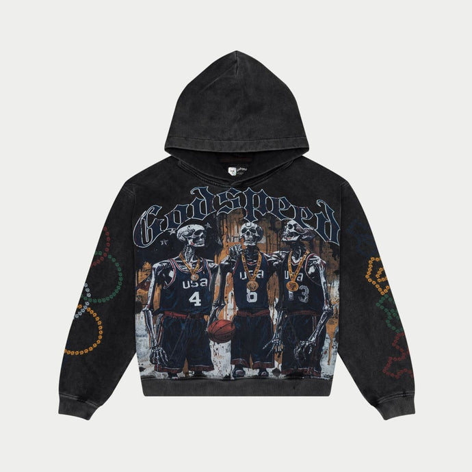 Godspeed - DreamTeam '24 Hoodie (Black Wash)