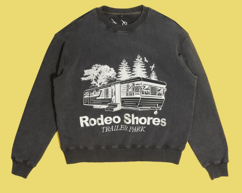 Diet Starts Monday - Rodeo Shores Crewneck - Vintage Black - Clique Apparel