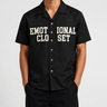 Mixed Emotion- Backyard Nylon Shirt - Black - Clique Apparel