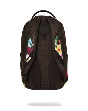 Sprayground - Sip Flowering Jungle Shark Backpack - Clique Apparel