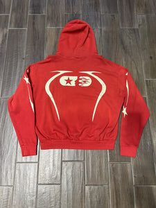 Hellstar - “SPORT HOODIE” - SIZE XL - (RED)