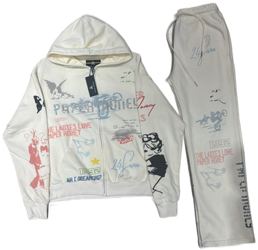 Paper Money - International Zip - White - Clique Apparel