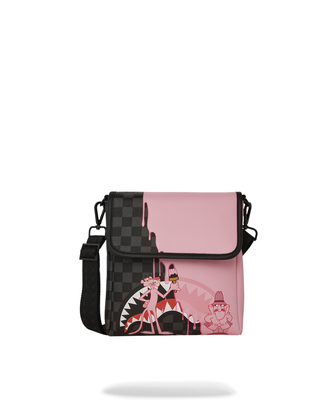 Sprayground Pink Panther Pink Painter Messenger Sling Bag