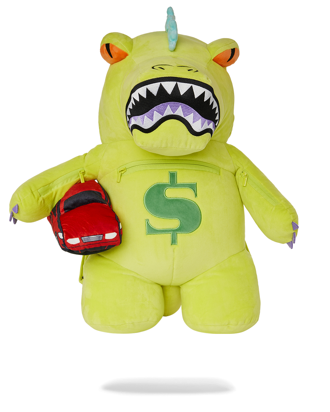 Rugrats Reptar Growl Plush Backpack - Clique Apparel