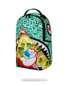 Sprayground - Ren & Stimpy Hidden Gold Mine DLXR Backpack - Clique Apparel