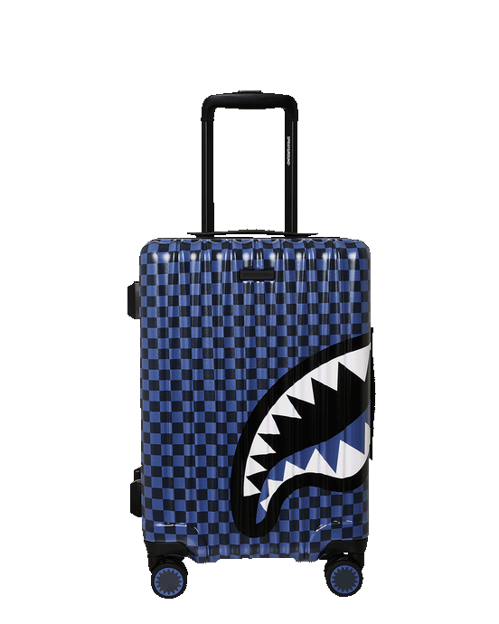 Sprayground - Midnight Magic Sharks In Paris Hard Shell Carry On Luggage - Clique Apparel