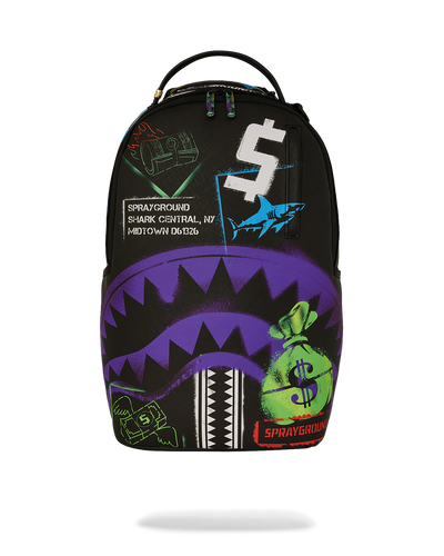 Sprayground Shark Central X  DLXSV Backpack - Clique Apparel