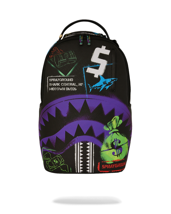 Sprayground Shark Central X  DLXSV Backpack