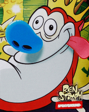 Load image into Gallery viewer, Sprayground - Ren &amp; Stimpy Hidden Gold Mine DLXR Backpack - Clique Apparel