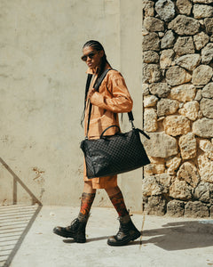 Sprayground Midnight Chateau Pyramid Duffle - Clique Apparel
