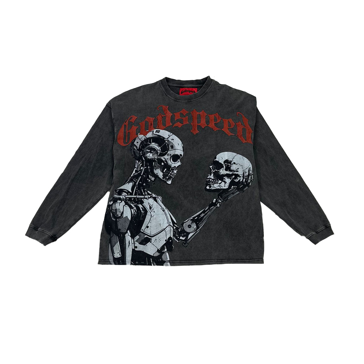 Godspeed V.O.D 2024 Long Sleeve Shirt Grey Wash Clique Apparel