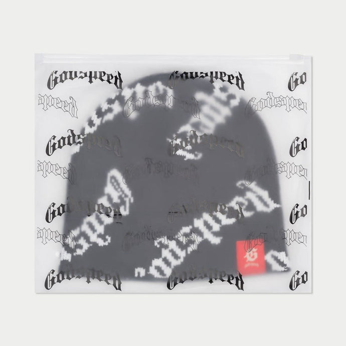 Godspeed -  (Black/white OG Logo Beanie Hat)