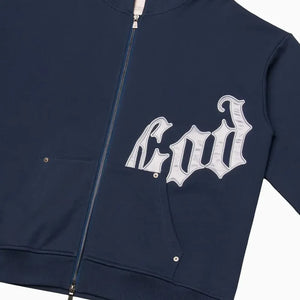 Godspeed - OG Logo Sweatsuit V2 (Navy/Silver)
