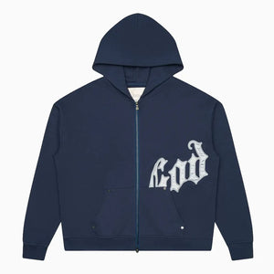 Godspeed - OG Logo Sweatsuit V2 (Navy/Silver)