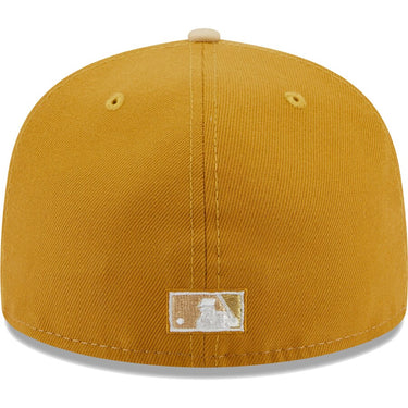 New Era - Chrome Anniversary 59FIFTY Fitted Hat - Cream/Gold - Clique Apparel