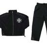 Mixed Emotion -  Black Classic Nylon Set - Clique Apparel