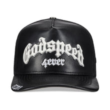 Load image into Gallery viewer, Godspeed - Premium Leather Trucker Hat
