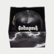 Load image into Gallery viewer, Godspeed - Premium Leather Trucker Hat