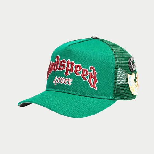 Godspeed - Green-Red GS Trucker - Clique Apparel