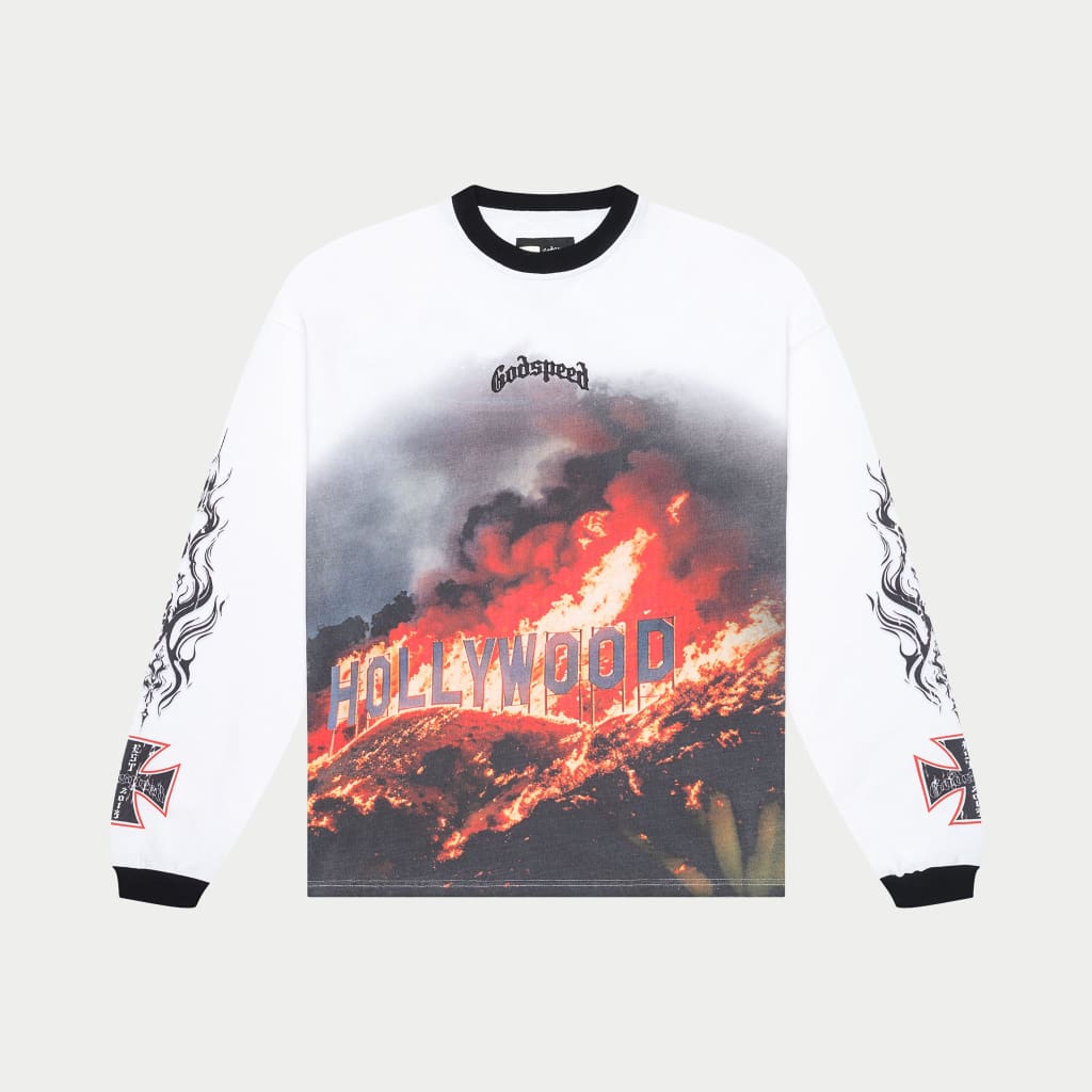 Godspeed - Hollywood Inferno Thermal LS (White/ Black)