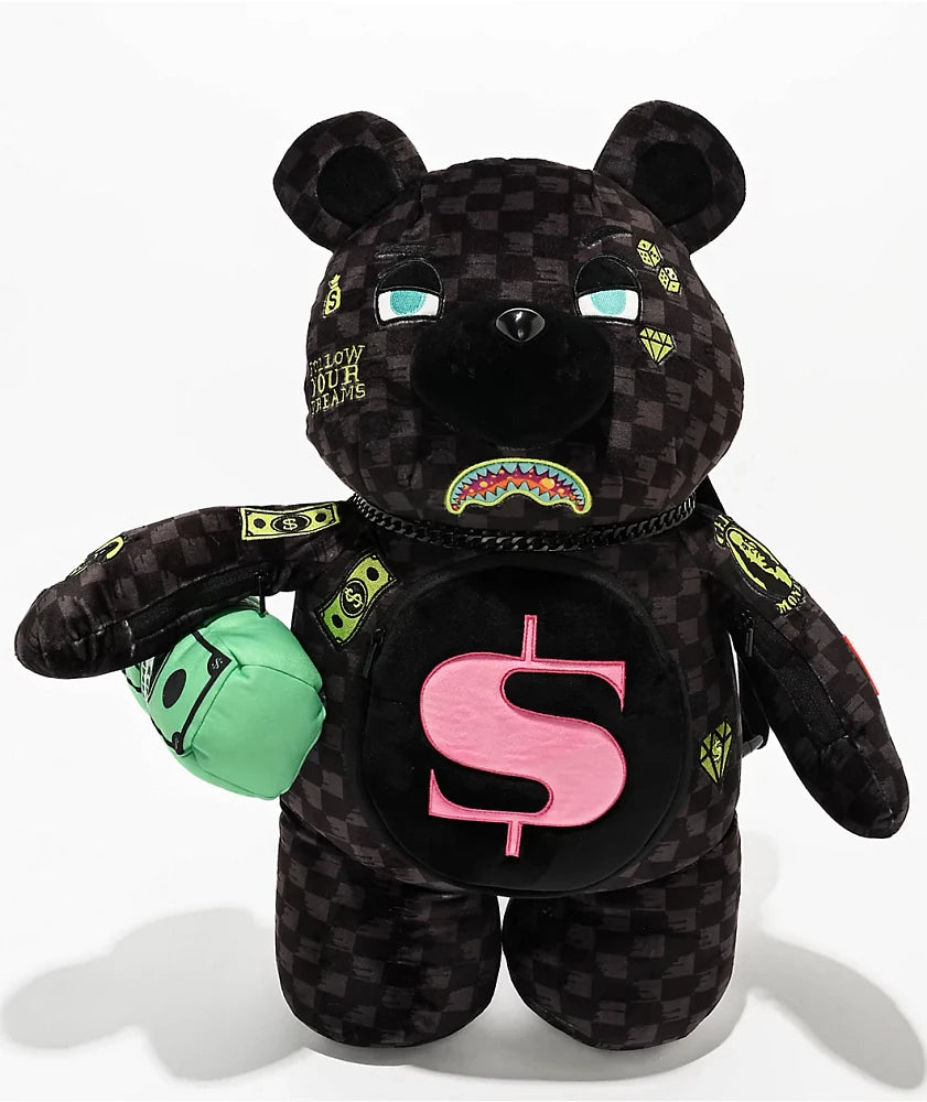 Sprayground - Slime Takeover Moneybear Backpack - Clique Apparel