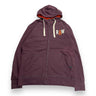 G-Star Raw - Raw Zip Up Hoodie - Maroon - Clique Apparel