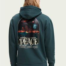 Load image into Gallery viewer, Scotch &amp; Soda - Artwork Felpa Hoodie Space Green