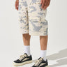Serenede - Monarch Denim Shorts - Camo - Clique Apparel