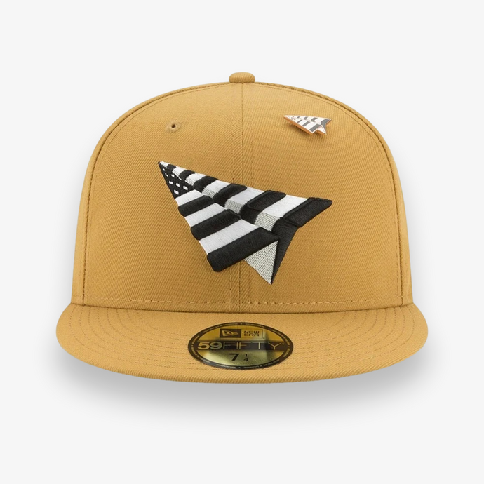 Paper Planes Crown Fitted Panama Tan