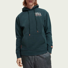 Load image into Gallery viewer, Scotch &amp; Soda - Artwork Felpa Hoodie Space Green