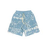 Mixed Emotion - Graffiti Shorts -  Blue - Clique Apparel