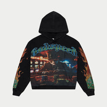 Load image into Gallery viewer, Godspeed - L.A.G Hoodie (Black wash)