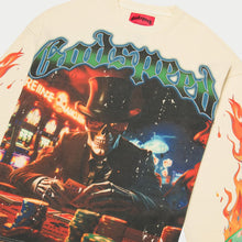 Load image into Gallery viewer, Godspeed -  Life&#39;s A Gamble LS T-shirt (Bone)