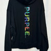Purple- rainbow hoodie - Clique Apparel