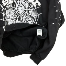 Load image into Gallery viewer, Sp5der - OG Web Hoodie Black/White - Clique Apparel