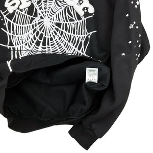 Sp5der - OG Web Hoodie Black/White - Clique Apparel