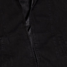 Load image into Gallery viewer, Valabasas - "Kreed" Denim Trenchcoat - Black Wash