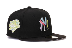 New Era -  Mens New York Yankees Black Multi-Color Pack 59FIFTY Fitted Hat