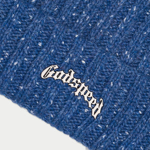 Godspeed - Og Logo Emblem Beanie (Blue Speckle)