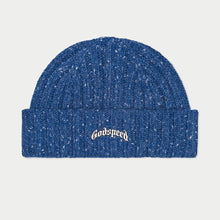 Load image into Gallery viewer, Godspeed - Og Logo Emblem Beanie (Blue Speckle)