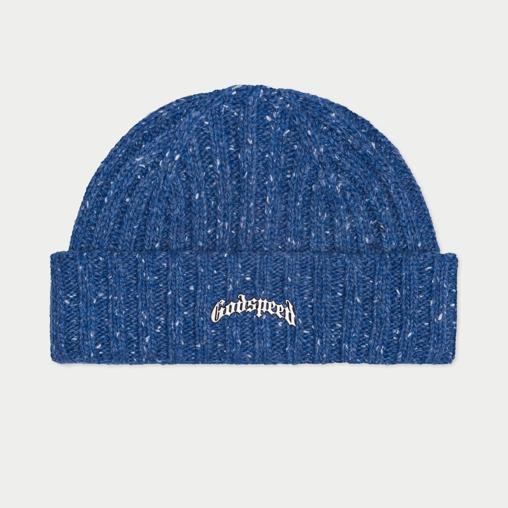 Godspeed - Og Logo Emblem Beanie (Blue Speckle)