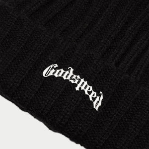 Godspeed - Og Logo Emblem Beanie  BLK - Clique Apparel