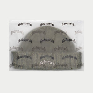 Godspeed - Og Logo Emblem Beanie (Olive Speckle)
