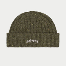 Load image into Gallery viewer, Godspeed - Og Logo Emblem Beanie (Olive Speckle)