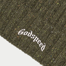 Load image into Gallery viewer, Godspeed - Og Logo Emblem Beanie (Olive Speckle)
