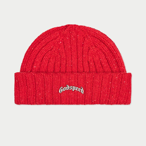 Godspeed - Og Logo Emblem Beanie (Red Speckle)