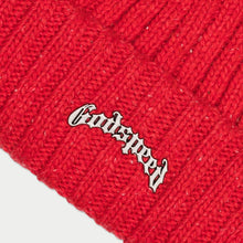 Load image into Gallery viewer, Godspeed - Og Logo Emblem Beanie (Red Speckle)