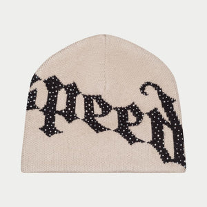 Godspeed - Og Logo Studded Beanie Tan/Blk