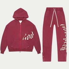 Load image into Gallery viewer, Godspeed - OG Logo V2 Sweatsuit (Burgundy)