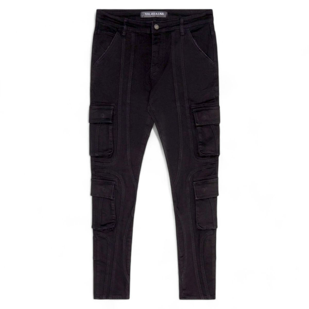 Valabasas - Patchfade Black Skinny